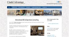 Desktop Screenshot of citadeladvantage.com